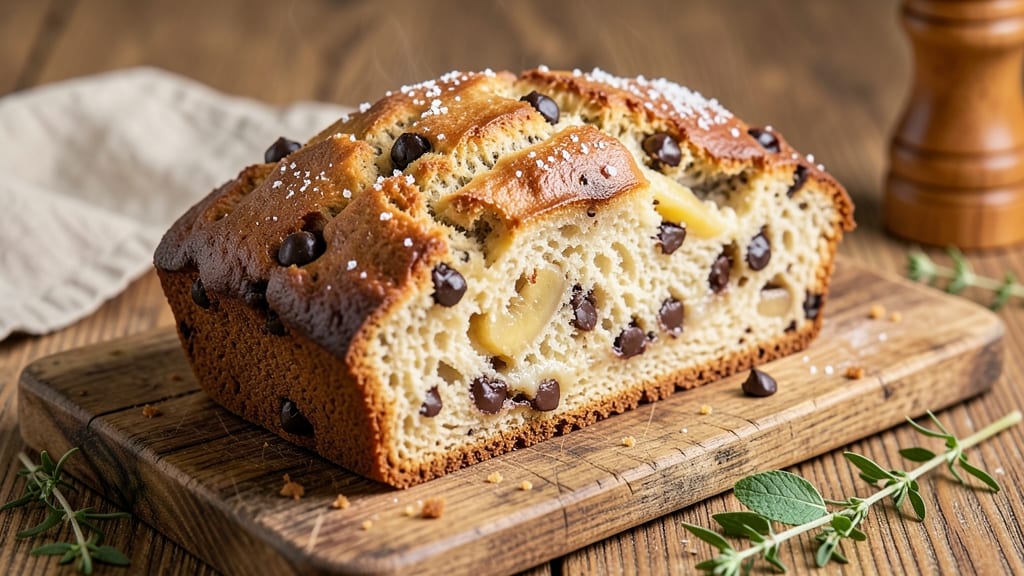Banana Chocolate Chip Bread Machine Recipe: Fudgy Swirls and Crunchy Chips in One Loaf