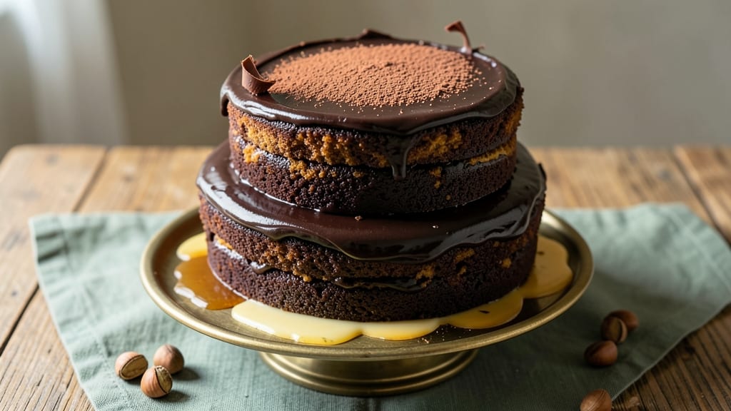 Butter-Based Chocolate Cake Recipe: Fudgy Layers and Buttery Crunch Top
