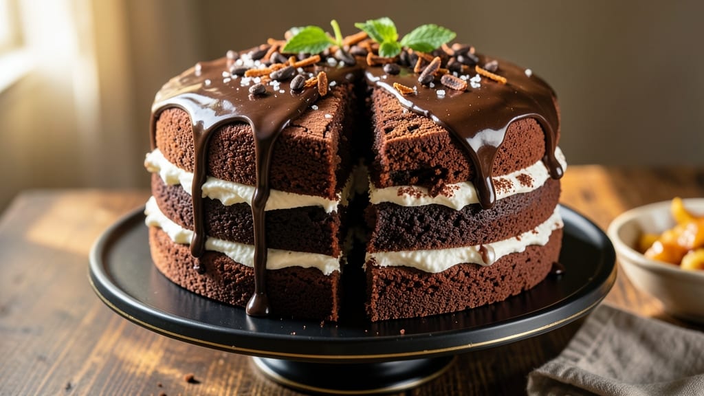 Cacao Chocolate Cake Recipe: Deep Chocolate Flavor With Crunchy Top