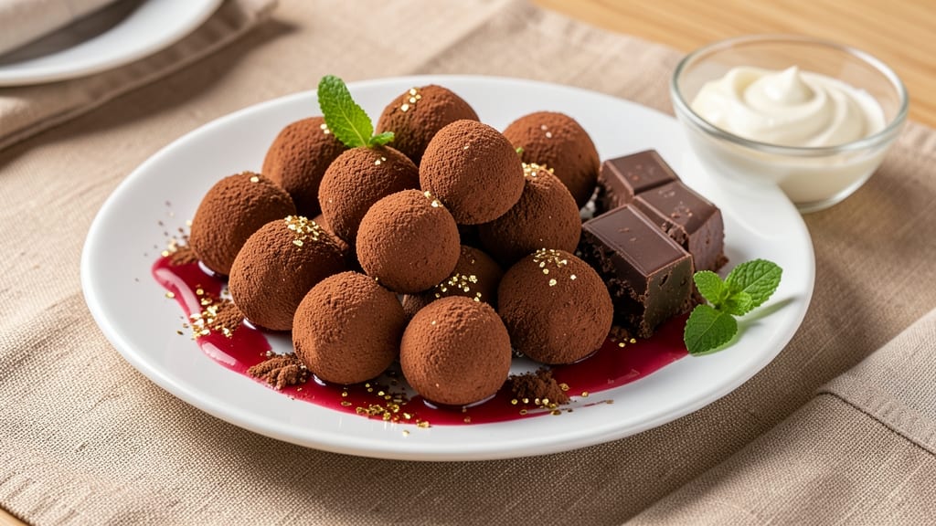 Children's Chocolate Truffle Recipe: Silky Ganache Wrapped in Crunchy Cocoa Shells