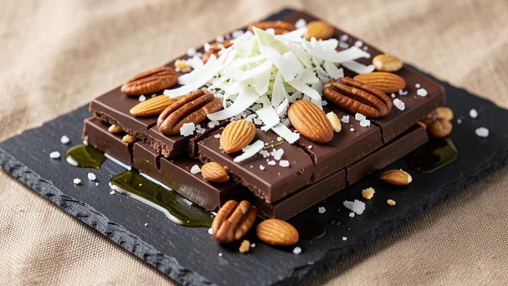Best Chocolate Bark Recipe Ever: Crunchy Nut Clusters and Melty Rivers