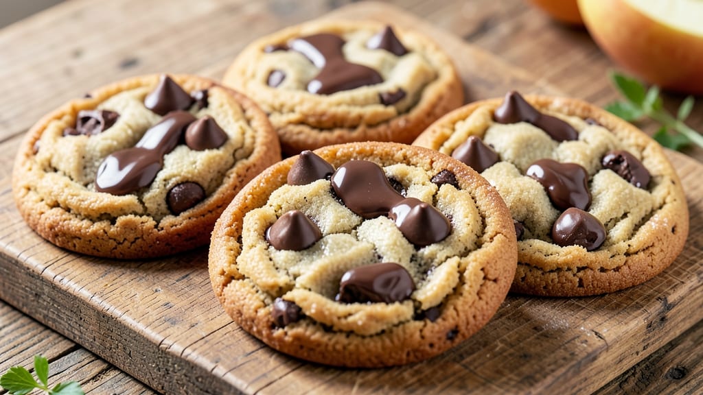 Chickpea Flour Chocolate Chip Cookies Recipe: Nutty-Fudgy Bites Without Eggs