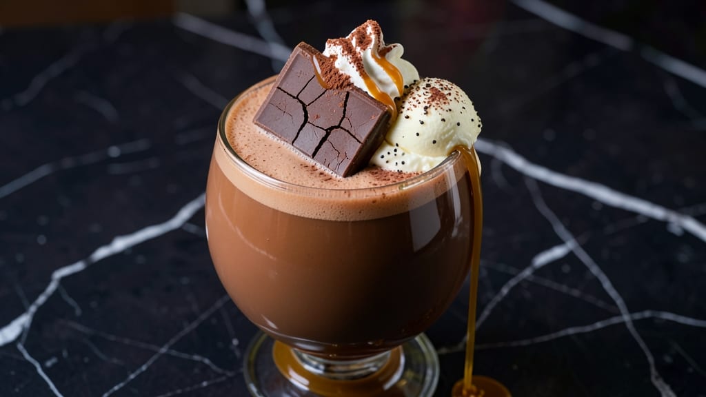 Belgian Chocolate Milkshake Recipe: Velvety Thick With Vanilla Bean Swirl