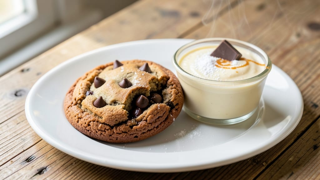 Chewy Chocolate Chip Cookie Recipe with Vanilla Pudding: Double-Layered Decadence in One Bowl