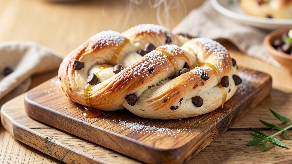 Braided Chocolate Chip Brioche Recipe: Buttery Layers With Gooey Pull-Apart Magic