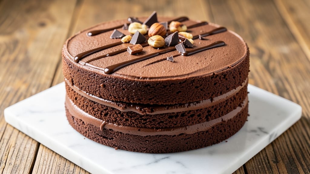 Best Moist Chocolate Birthday Cake Recipe: Fudgy Cocoa Layers With Crispy Chocolate Crown