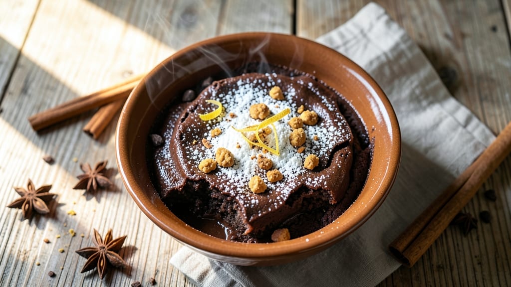 British Chocolate Pudding Recipe: Warm Spiced Layers With Silky Chocolate Filling