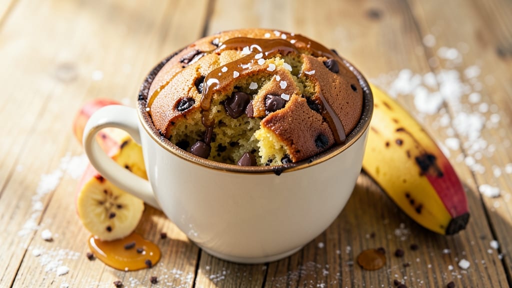 Banana Chocolate Chip Mug Cake Recipe: Single-Serve Warmth in 5 Minutes
