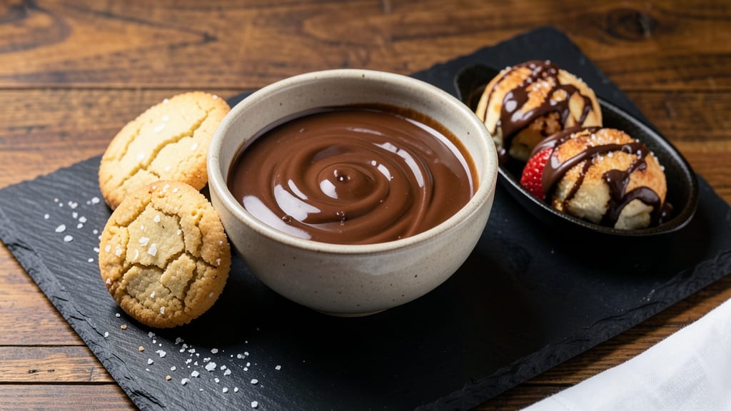 Bakers Chocolate Dipping Recipe: Crispy Chocolate Shells Over Gooey Fondue