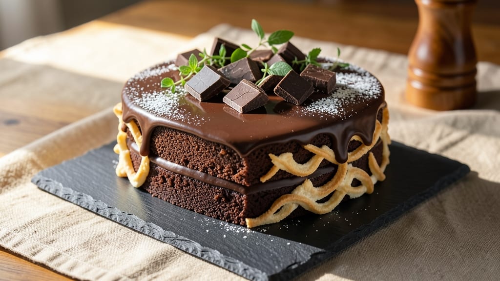 Belgian Chocolate Fudge Cake Recipe: Deep Fudgy Layers With Buttery Crispy Crust
