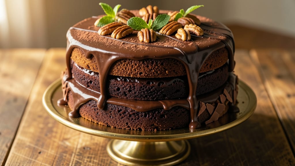 Buddy's Chocolate Cake Recipe: Deep Fudgy Layers With Buttery Crispy Crown