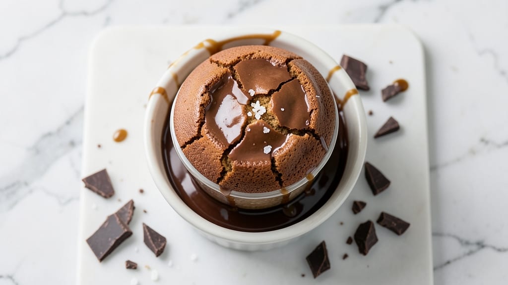 Bittersweet Chocolate Soufflé Recipe: Airy Height With Decadent Fudge Core