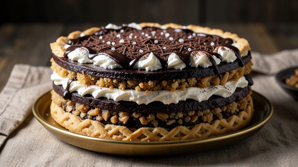 Betty's 5-Layer Chocolate Pies Recipe: Fudgy Layers and Crunchy Crowns