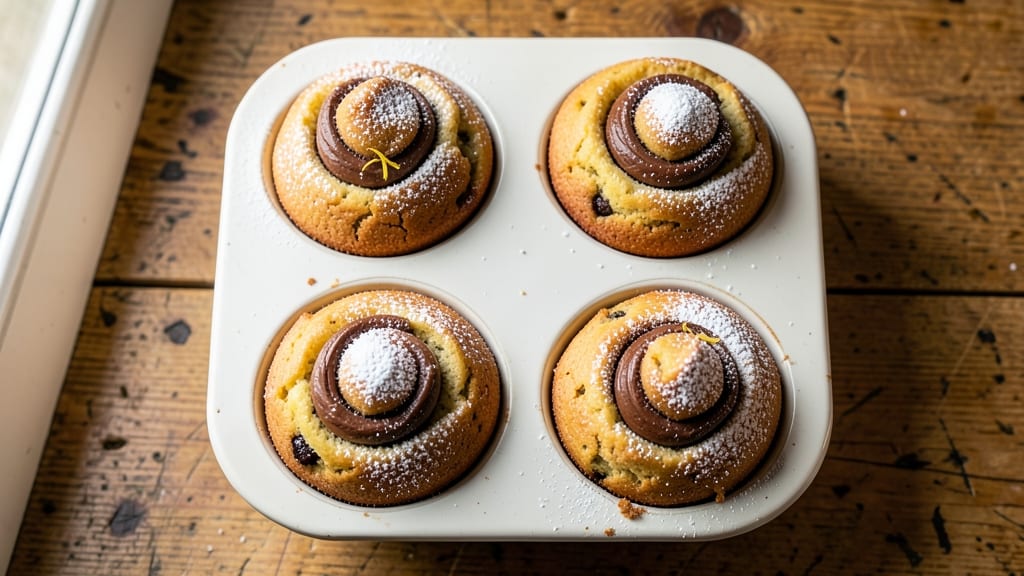 Banana Chocolate Espresso Swirl Muffins Recipe: Bold Coffee Kick and Fudgy Cocoa Layers