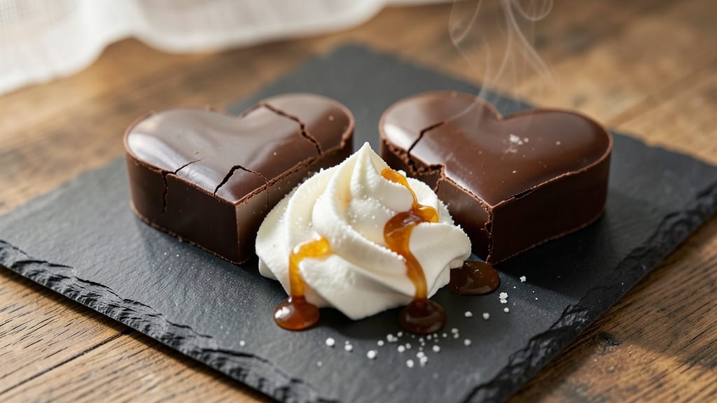 Breakable Chocolate Hearts Recipe: Delicate Shatter Crunch in 10 Minutes