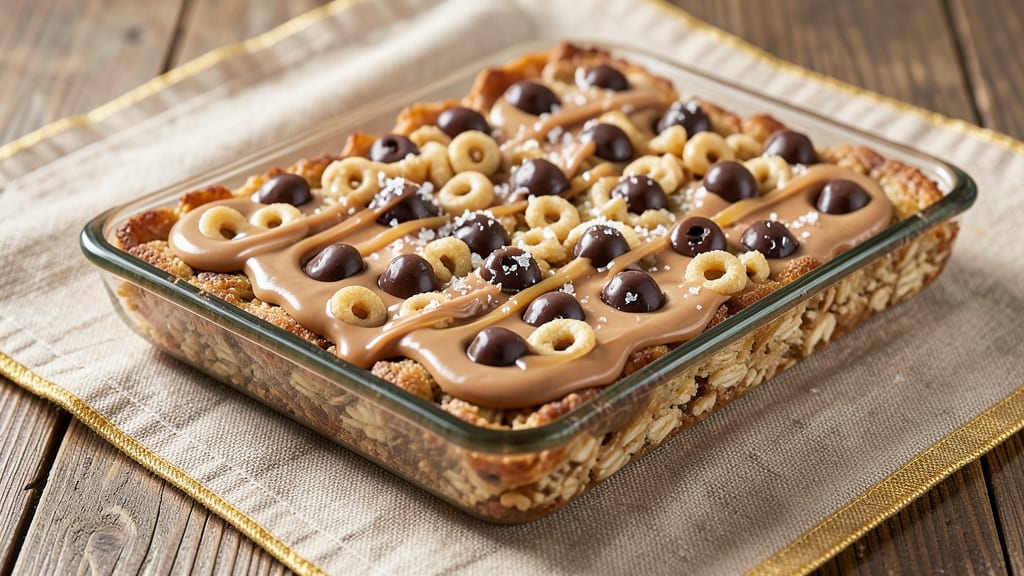 Cheerios Bars Recipe With Chocolate Chips: Crunchy Oat Clusters and Melty Sweet Rivers