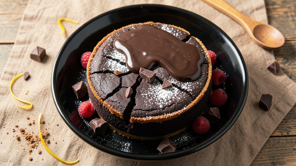 Black Cocoa Chocolate Cake Recipe: Deep Molten Fudge Core With Crunchy Top