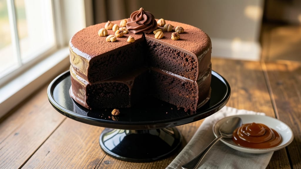 Bitter Chocolate Cake Recipe: Deep Cocoa Richness With Crispy Crust