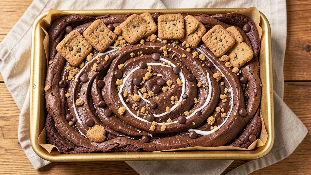 Brownie Chocolate Chip Cookie Oreo Recipe: Triple-Layered Crunch and Melty Swirls