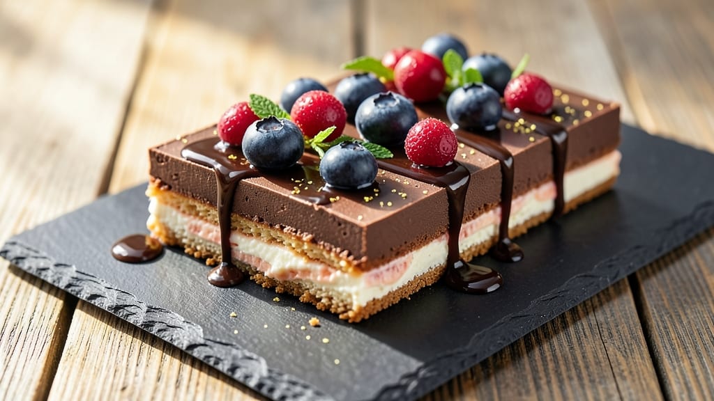 Blueberry Chocolate Bars Recipe: Fudgy Layers and Bursting Berries