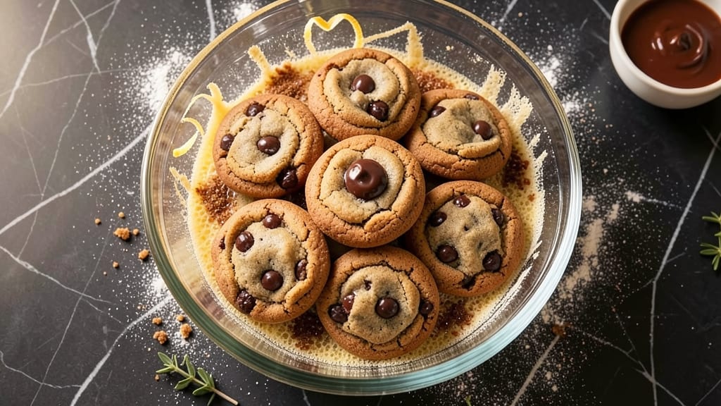 Buzzfeed Tasty Chocolate Chip Cookie Recipe: Buttery Crust and Warm Chocolate Rivers