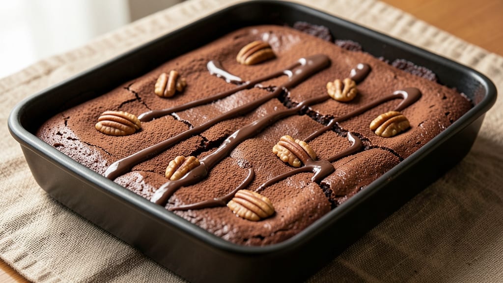 Chewy Chocolate Fudge Brownie Recipe: Double-Layered Richness With Crispy Edges