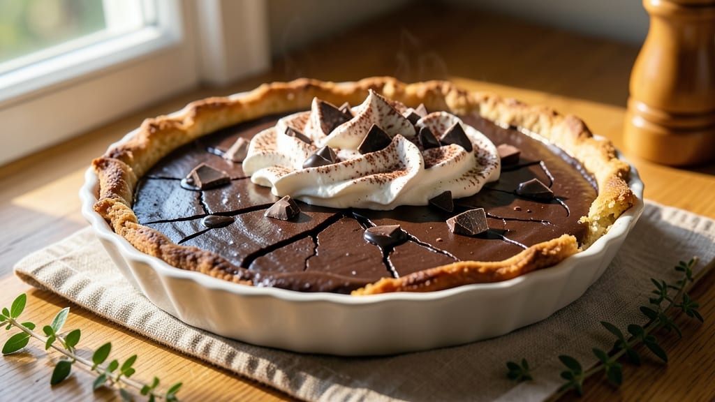 Bittersweet Chocolate Pie Recipe: Deep Cocoa Flavor With Crispy Crust