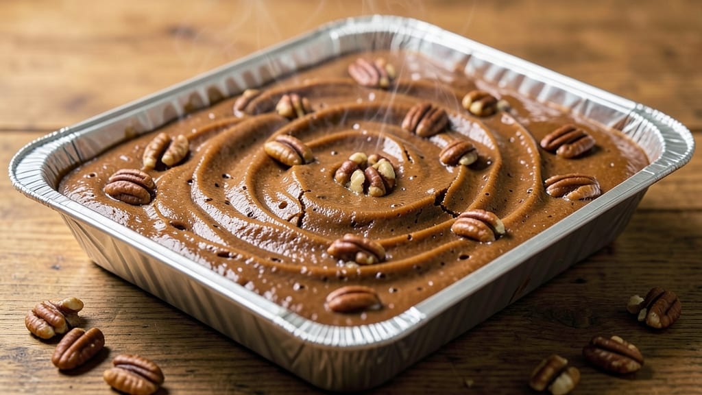 Baker's German Chocolate Fudge Recipe: Nutty Pecan Streusel Over Fudgy Cocoa Base