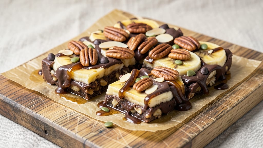 Banana Chocolate Bark Recipe: Nutty Crunch Meets Melty Sweetness