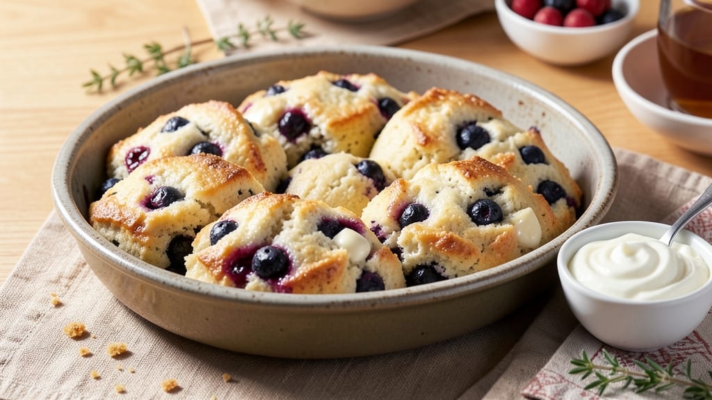 Blueberry White Chocolate Scones Bakers Delight Recipe: Buttery Layers With Jammy Bursts