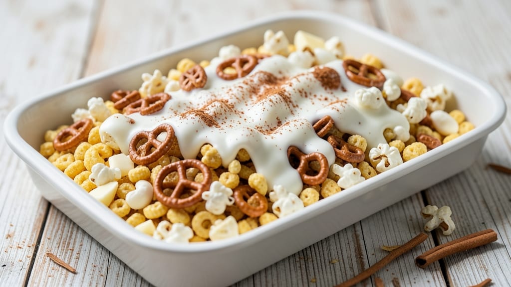 Chex Party Mix With White Chocolate Recipe: Triple-Layered Sweet and Salty Bliss