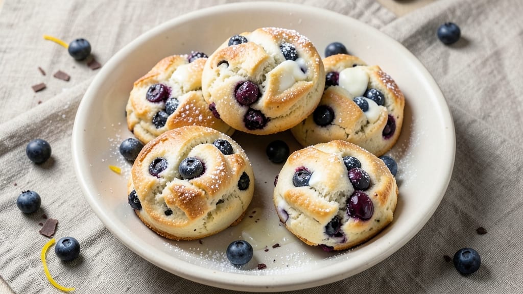 Blueberry and White Chocolate Scones Recipe: Buttery Layers With Juicy Fruit Bursts