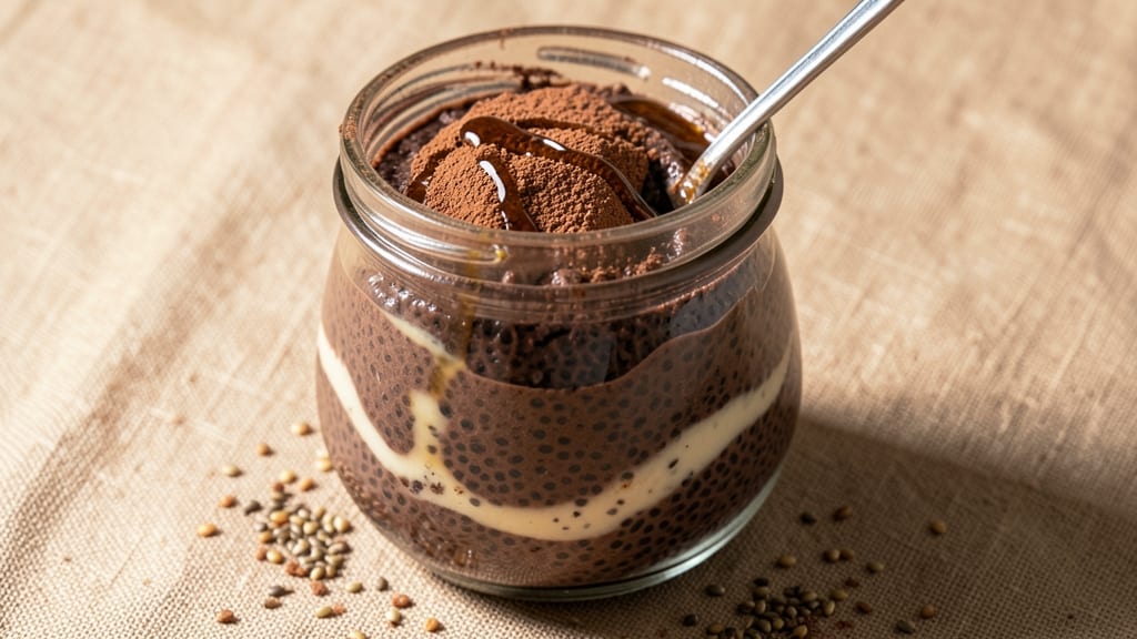 Chia Pudding Recipe With Chocolate Protein Powder: High-Protein Overnight Indulgence