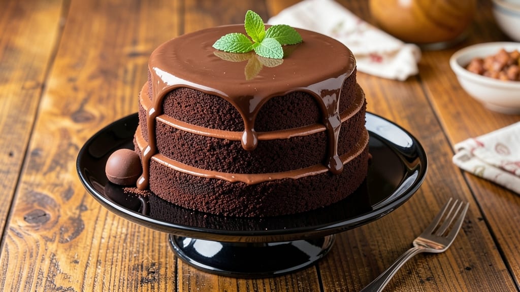 Big Al's Chocolate Cake Recipe: Deep Moisture and Crunchy Pecan Crown