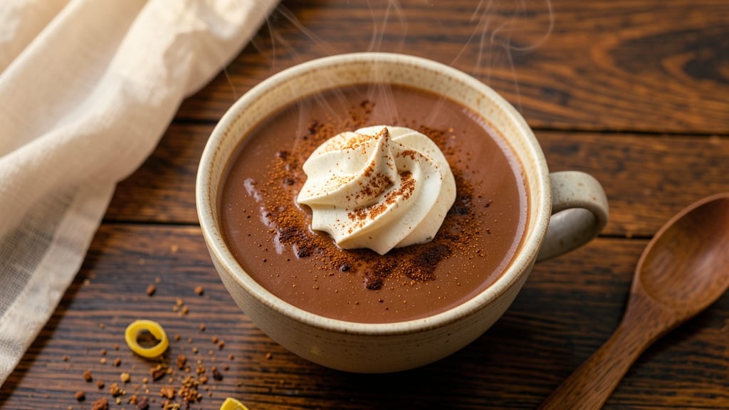 Brenda Gantt's Hot Chocolate Recipe: Velvety Swirls With Whipped Cream Topping