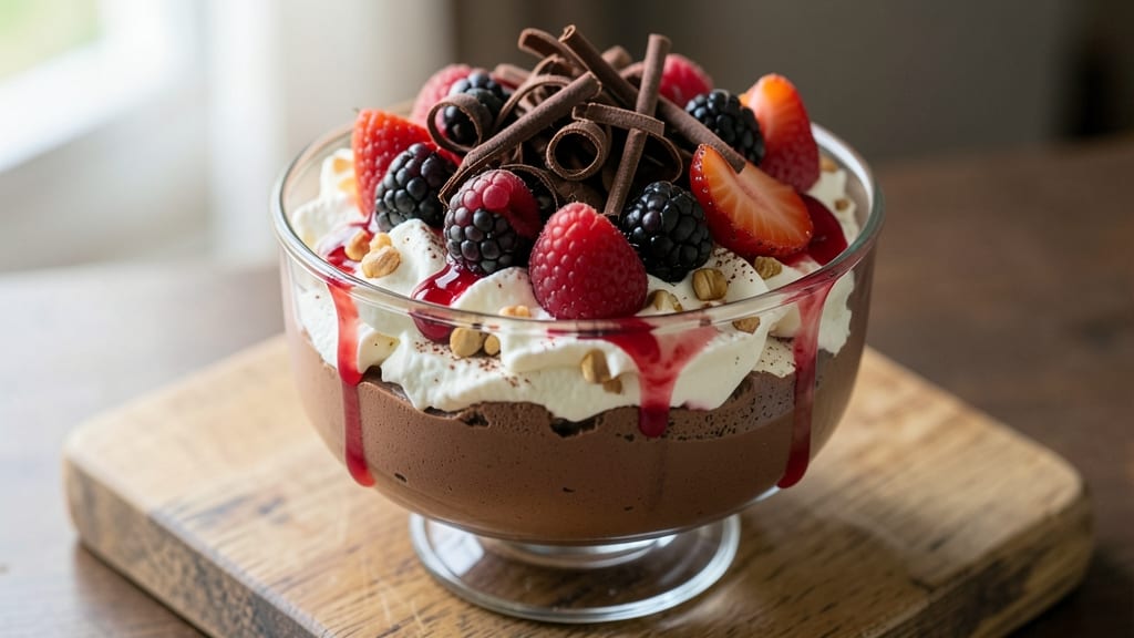 Berry Chocolate Trifle Recipe: Layered Luxury With Fresh Berries