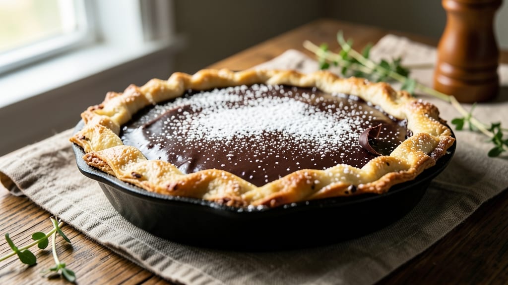 Barefoot Contessa's Chocolate Pie Recipe: Velvety Ganache with Buttery Crust Layers
