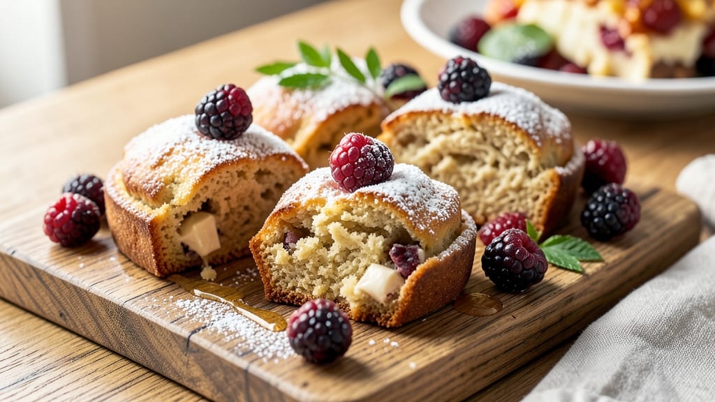 Blackberry White Chocolate Scones Recipe: Jammy Burst and Melty Swirls in One Bite