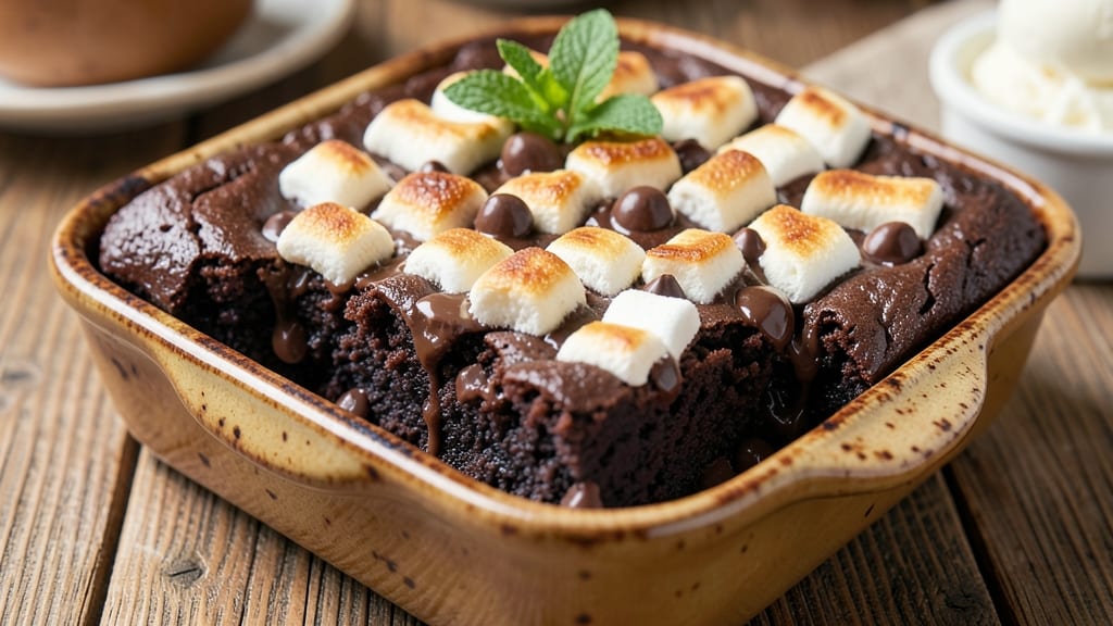 Brownie Recipe With Chocolate Chips and Marshmallows: Crispy Edges, Gooey Melts, and Caramelized Top