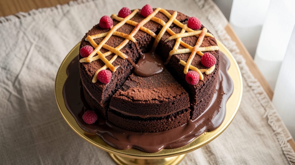 Bigger Bolder Baking Chocolate Cake Recipe: Double-Layered Fudge and Crunch Magic