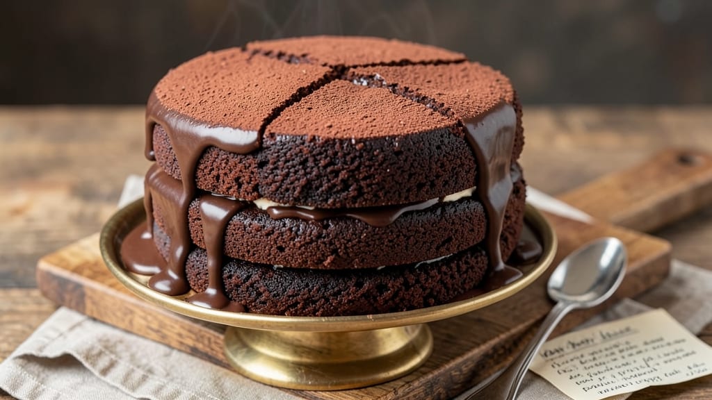 Betty Crocker's Chocolate Pound Cake Recipe: Fudgy Layers and Mirror-Shine Frosting