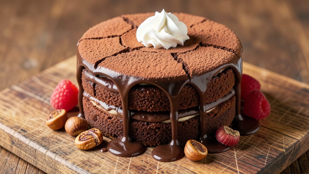 Bakery-Style Chocolate Cake Recipe: Triple-Layered Richness With Crispy Crust