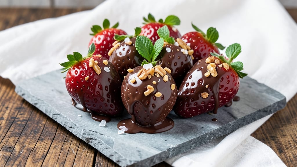 Borough Market Chocolate Strawberries Recipe: Luxe Drizzle and Crunch Combo